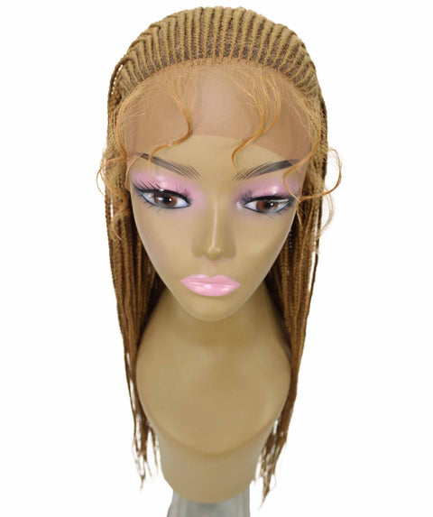 Kim Golden Blonde Cornrow Braided Wig