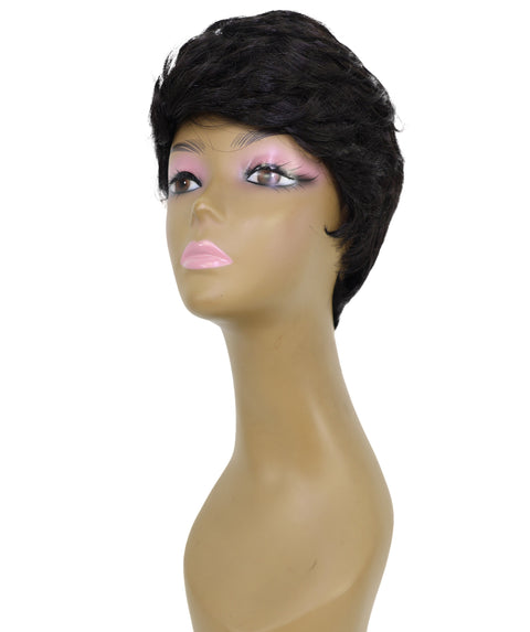 Alabama Pixie Cut Short Wavy 9 Inch Full Wig