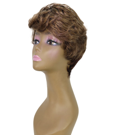Alabama Pixie Cut Short Wavy 9 Inch Full Wig