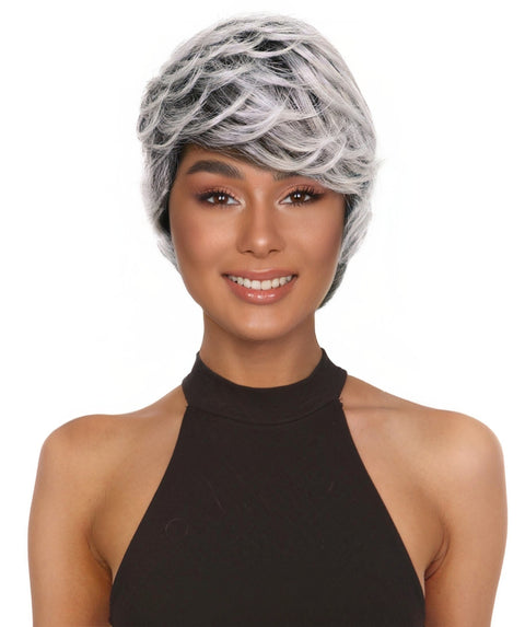 Alabama Pixie Cut Short Wavy 9 Inch Full Wig