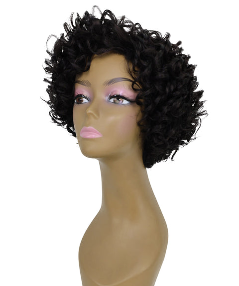 Elli Stylish Corkscrew Short Curly Wig in Volume Rich Layers