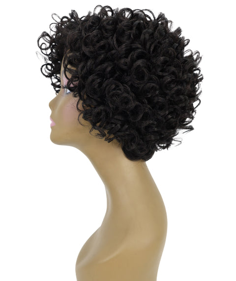 Elli Stylish Corkscrew Short Curly Wig in Volume Rich Layers
