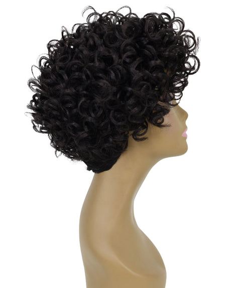 Elli Stylish Corkscrew Short Curly Wig in Volume Rich Layers