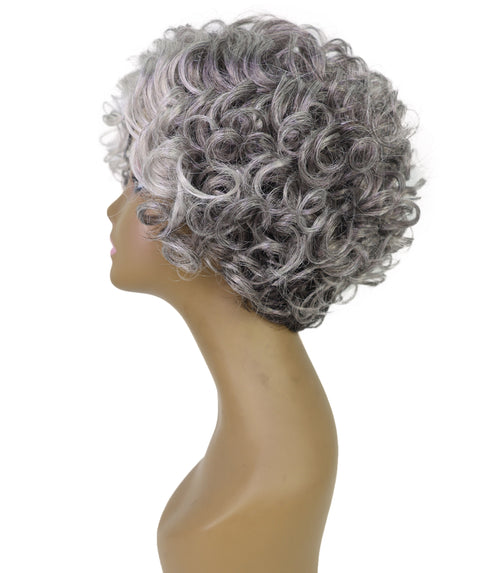Elli Stylish Corkscrew Short Curly Wig in Volume Rich Layers