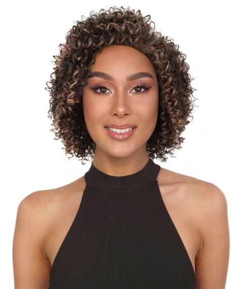 ANITA Mid-Length Voluminous Spiral Curly Wig