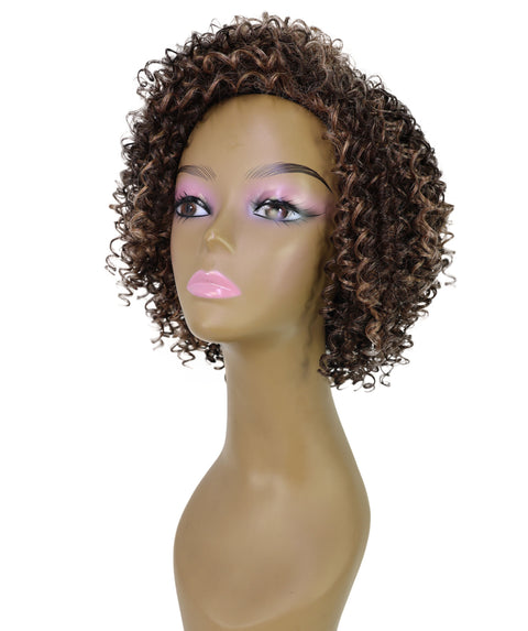 ANITA Mid-Length Voluminous Spiral Curly Wig