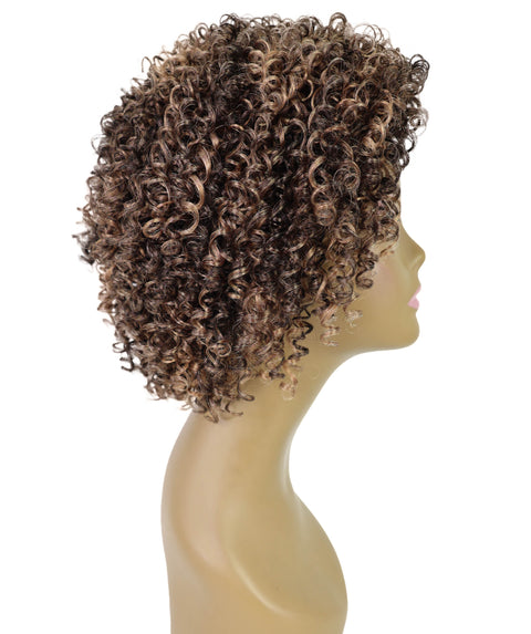 ANITA Mid-Length Voluminous Spiral Curly Wig