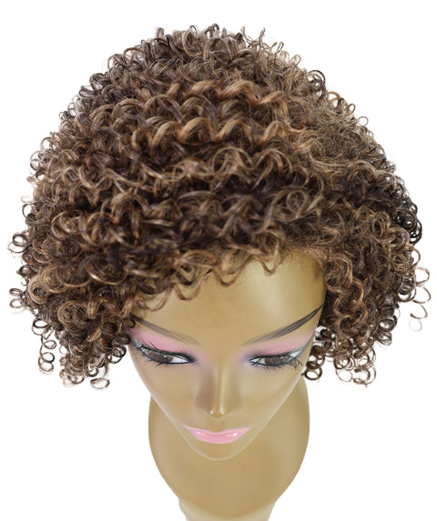 ANITA Mid-Length Voluminous Spiral Curly Wig