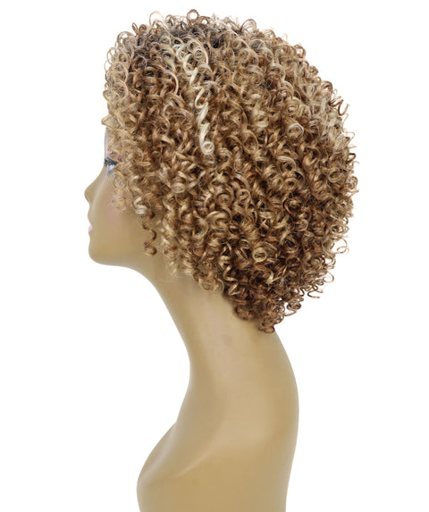 ANITA Mid-Length Voluminous Spiral Curly Wig