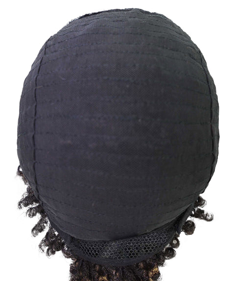 Yendi Short Curly Natural-Look Single-Strand Twist Wig with Bouncy Curl