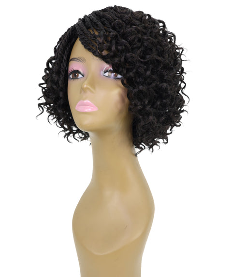 Tee Natural Volume & Effortless Elegance Short Curly Side-Parted Wig