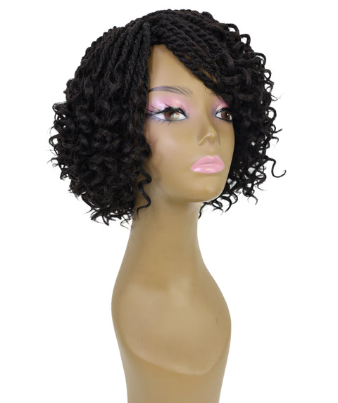 Tee Natural Volume & Effortless Elegance Short Curly Side-Parted Wig