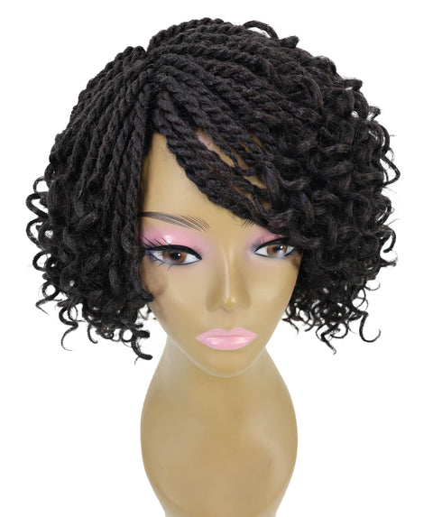 Tee Natural Volume & Effortless Elegance Short Curly Side-Parted Wig