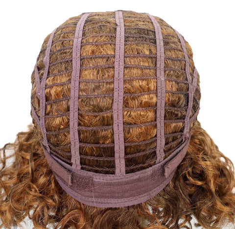 Tee Natural Volume & Effortless Elegance Short Curly Side-Parted Wig