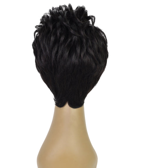 Mavis Human Hair Short, Sleek Pixie Cut Wig for Women