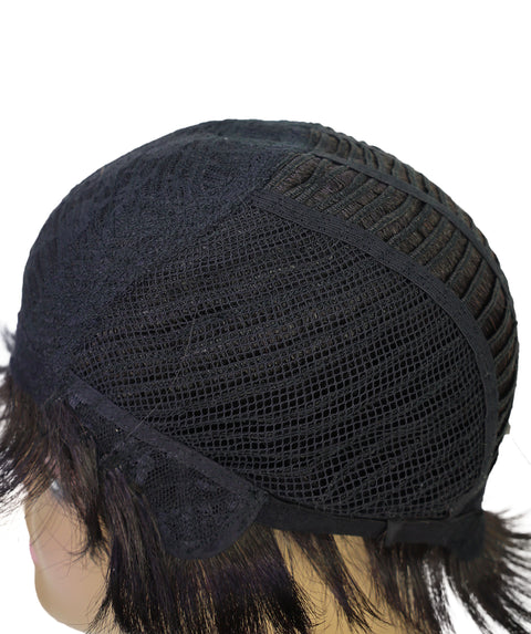 Mavis Human Hair Short, Sleek Pixie Cut Wig for Women