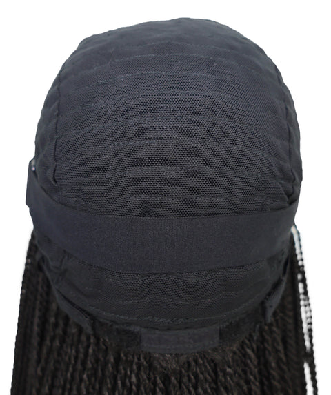 Shavonne Lace Front Long Braided 18.5 Inch Wig with Baby Hair