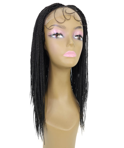 Shavonne Lace Front Long Braided 18.5 Inch Wig with Baby Hair