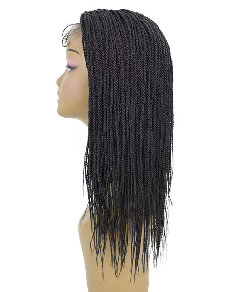 Shavonne Lace Front Long Braided 18.5 Inch Wig with Baby Hair