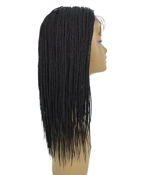 Shavonne Lace Front Long Braided 18.5 Inch Wig with Baby Hair