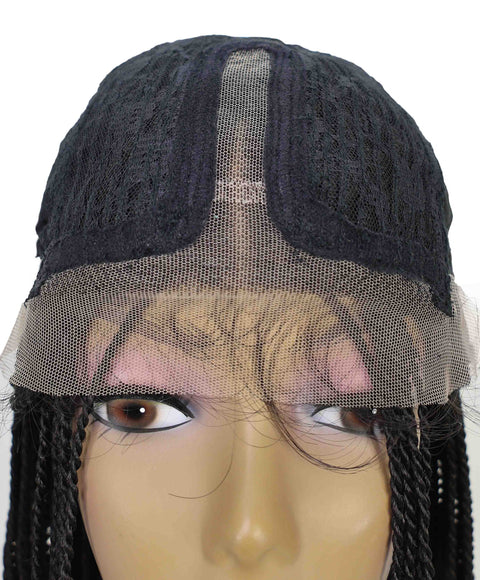 Shavonne Lace Front Long Braided 18.5 Inch Wig with Baby Hair