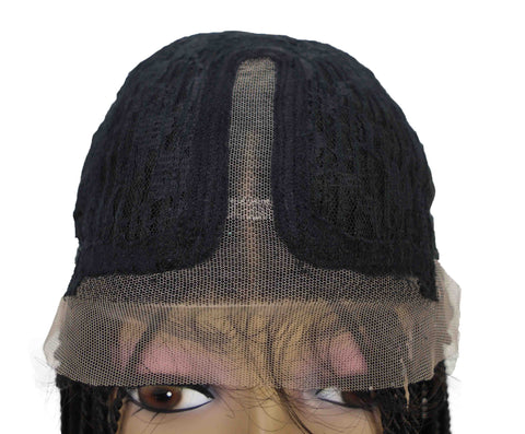 Shavonne Lace Front Long Braided 18.5 Inch Wig with Baby Hair