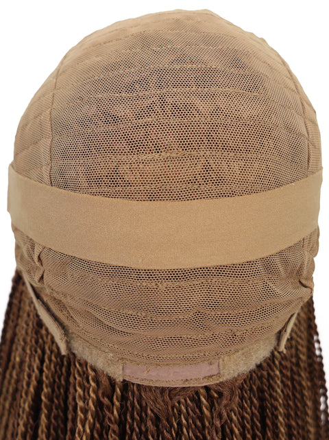 Shavonne Lace Front Long Braided 18.5 Inch Wig with Baby Hair