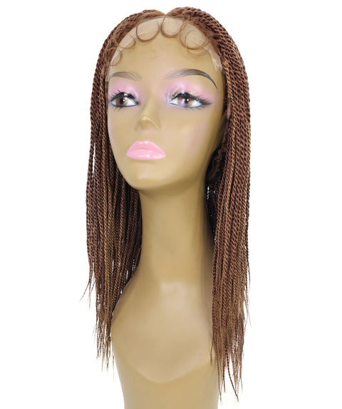 Shavonne Lace Front Long Braided 18.5 Inch Wig with Baby Hair