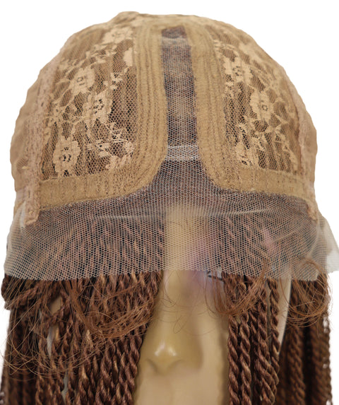 Shavonne Lace Front Long Braided 18.5 Inch Wig with Baby Hair