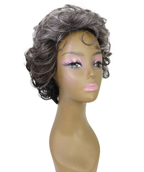 VALERIE 9.5" Short Natural Volume Curly Synthetic Wig