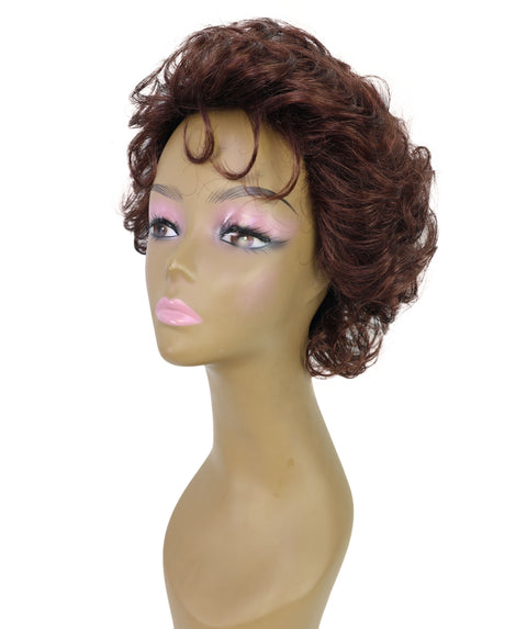 VALERIE 9.5" Short Natural Volume Curly Synthetic Wig