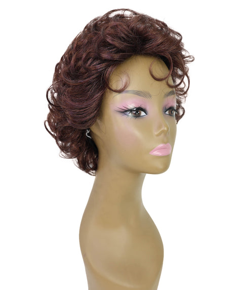 VALERIE 9.5" Short Natural Volume Curly Synthetic Wig