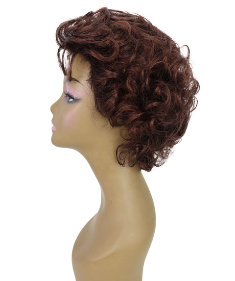 VALERIE 9.5" Short Natural Volume Curly Synthetic Wig