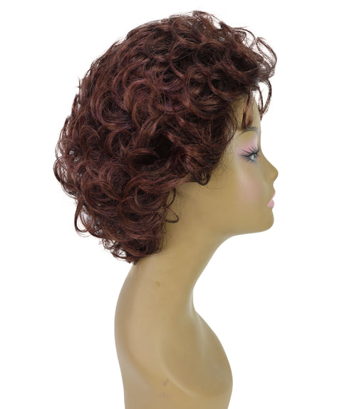 VALERIE 9.5" Short Natural Volume Curly Synthetic Wig