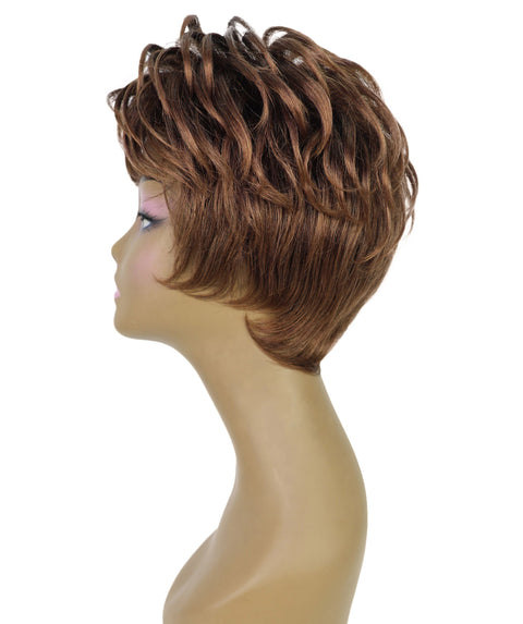 Broadway Sleek Pixie Cut 9.5 inch Wig, Premium Synthetic Short full Wig with Natural Hairline & Effortless Elegance