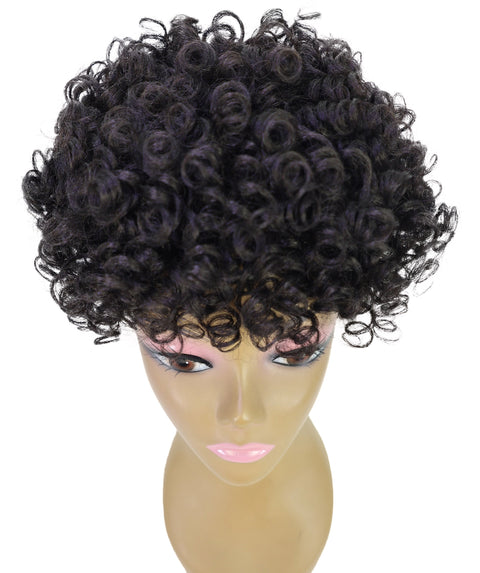 Zala Natural Bounce, Voluminous Texture, 9" Short Curly full Wig for Women