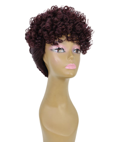 Zala Natural Bounce, Voluminous Texture, 9" Short Curly full Wig for Women