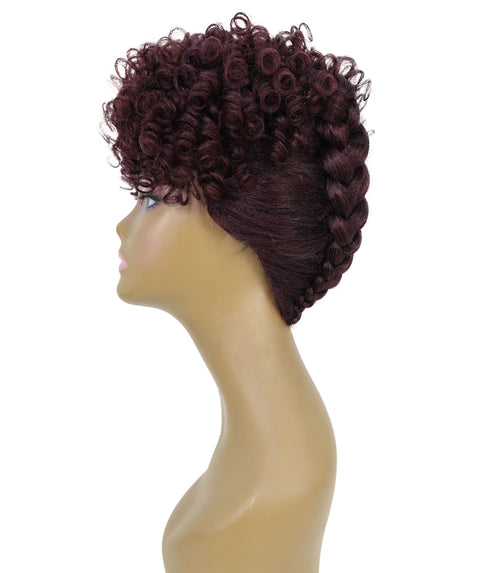 Zala Natural Bounce, Voluminous Texture, 9" Short Curly full Wig for Women