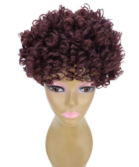Zala Natural Bounce, Voluminous Texture, 9" Short Curly full Wig for Women