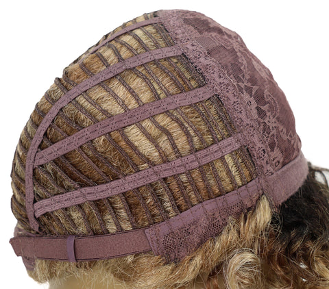 Zala Natural Bounce, Voluminous Texture, 9" Short Curly full Wig for Women