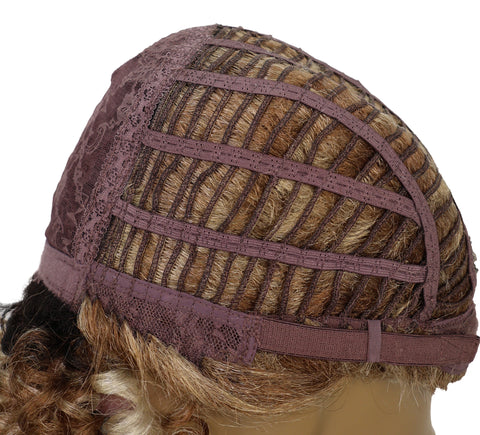 Zala Natural Bounce, Voluminous Texture, 9" Short Curly full Wig for Women