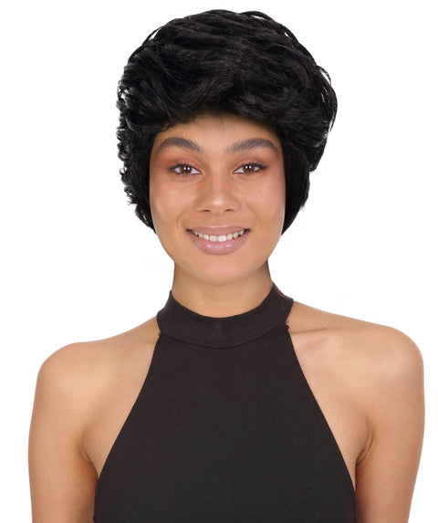 Albany Pixie Cut Synthetic Wig for Women,Bold,Textured 9.5" Short Hair with Natural Hairline & Effortless Style