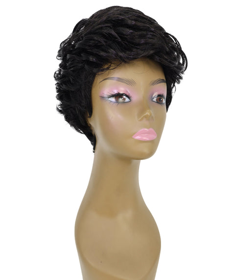 Albany Pixie Cut Synthetic Wig for Women,Bold,Textured 9.5" Short Hair with Natural Hairline & Effortless Style