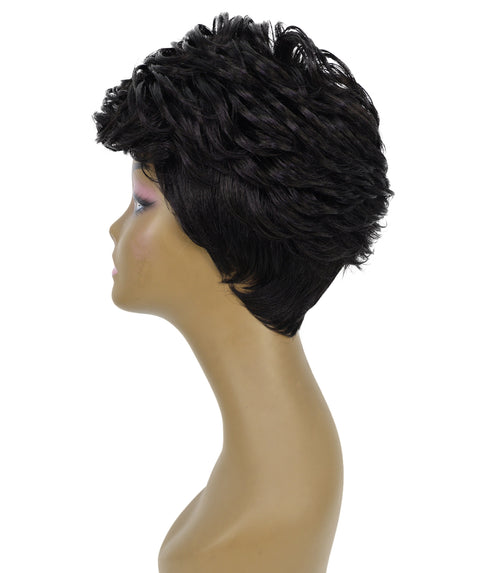 Albany Pixie Cut Synthetic Wig for Women,Bold,Textured 9.5" Short Hair with Natural Hairline & Effortless Style