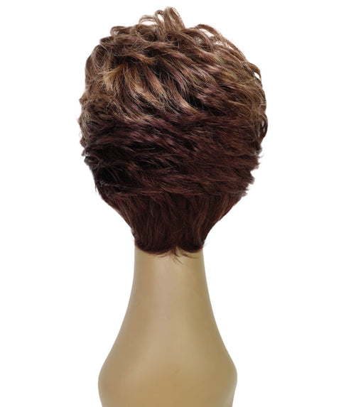 Albany Pixie Cut Synthetic Wig for Women,Bold,Textured 9.5" Short Hair with Natural Hairline & Effortless Style