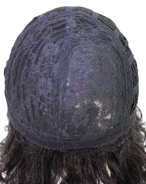 Toniann Shoulder-Length Wavy Synthetic 15.5 inch Wig with Side Part