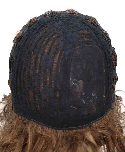 Toniann Shoulder-Length Wavy Synthetic 15.5 inch Wig with Side Part