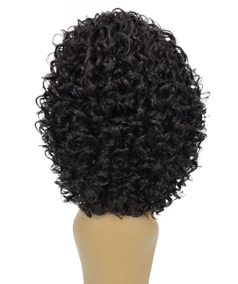 Lyon Natural Look, Full Volume & Easy Styling Shoulder-Length Curly 14" Full Wig for Women