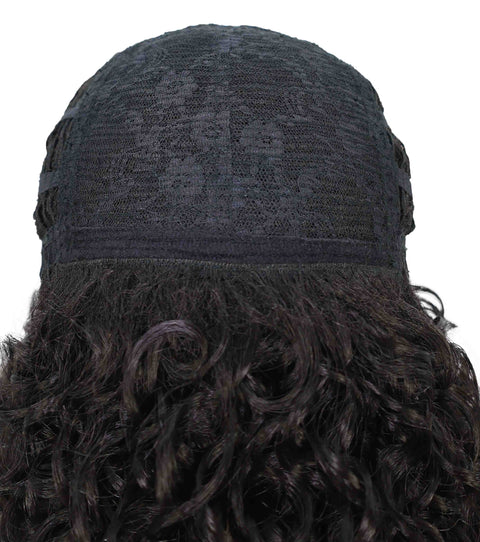 Lyon Natural Look, Full Volume & Easy Styling Shoulder-Length Curly 14" Full Wig for Women