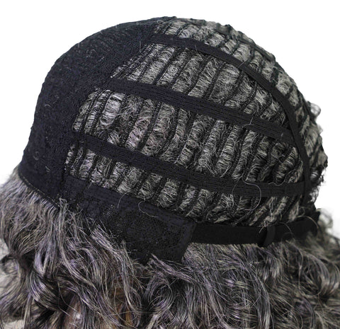 Lyon Natural Look, Full Volume & Easy Styling Shoulder-Length Curly 14" Full Wig for Women